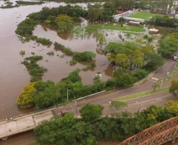 Rio Grande do Sul tem alerta de granizo, vento e chuva forte