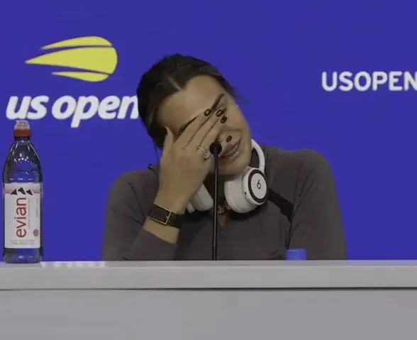 Sabalenka discute com repórter após vitória no US Open: 'Vocês são uma piada'