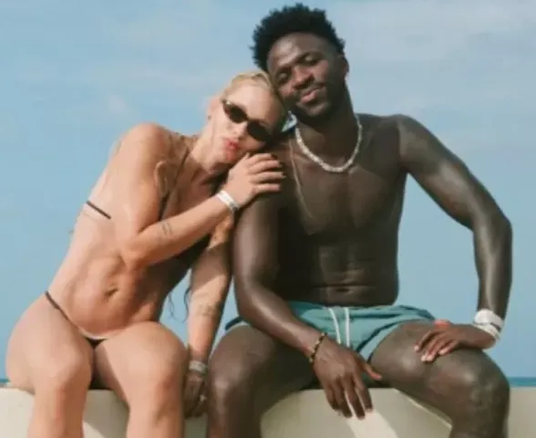 Virginia diz que Vini Jr. é 'louco' por estar com ela, e jogador reage: 'Te amo'