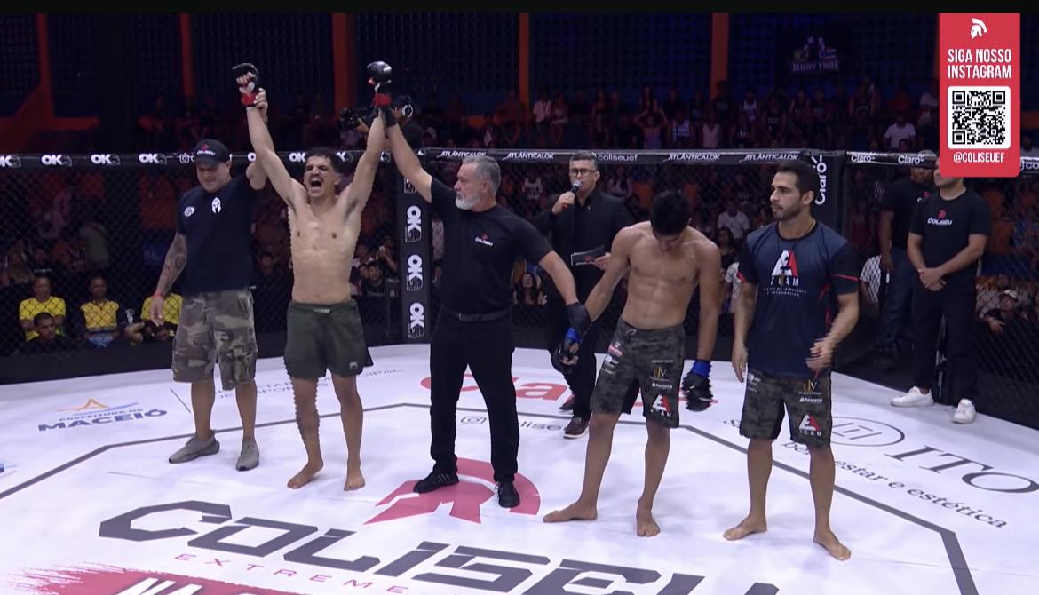 Adriel Kalel vence primeira luta do Coliseu na Comunidade