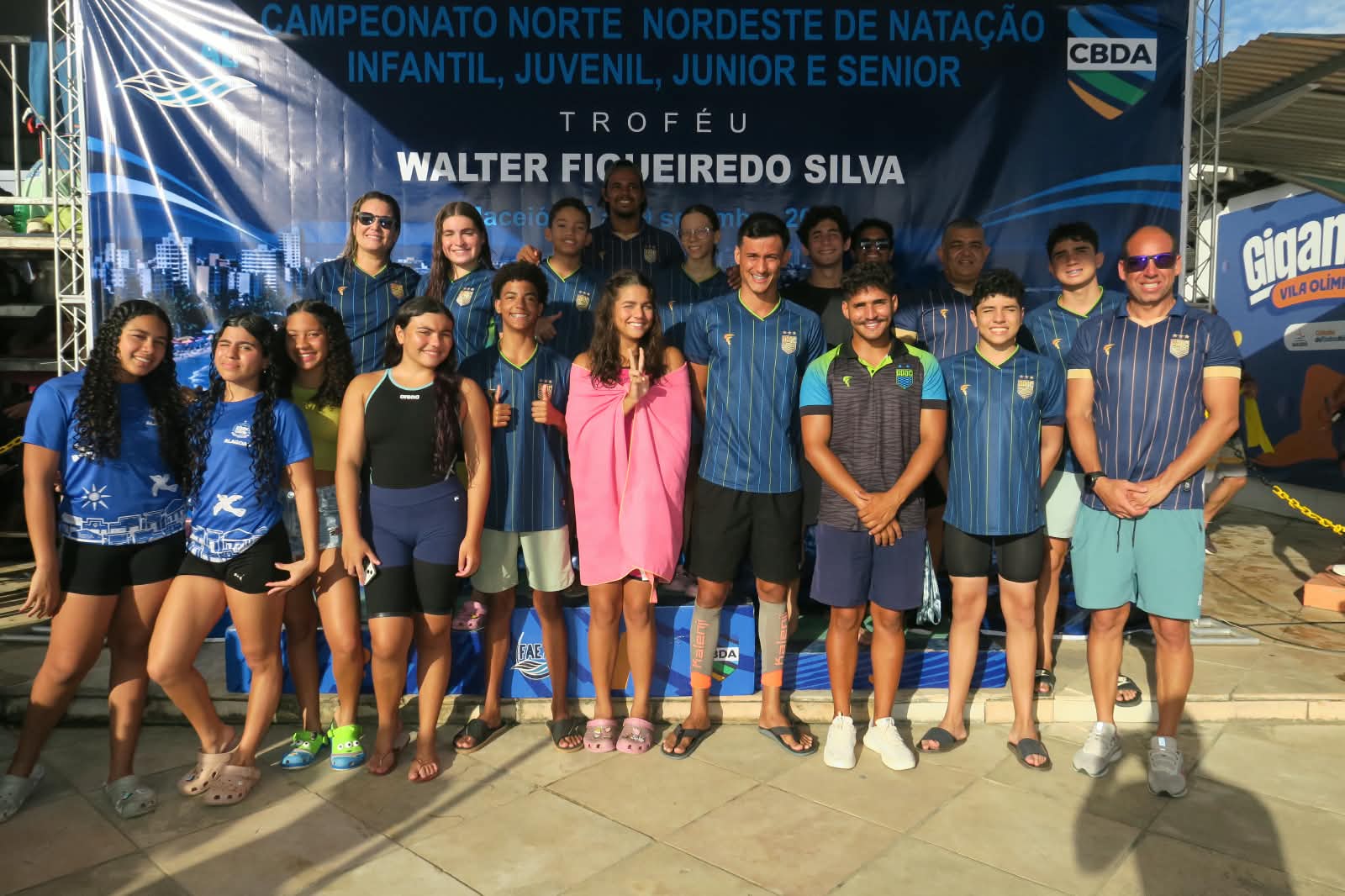 Alagoanos se destacam no Norte-Nordeste de Natação com recordes e medalhas