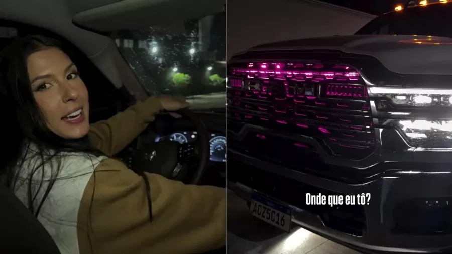 Ana Castela chega a Barretos em picape customizada avaliada em R$ 670 mil
