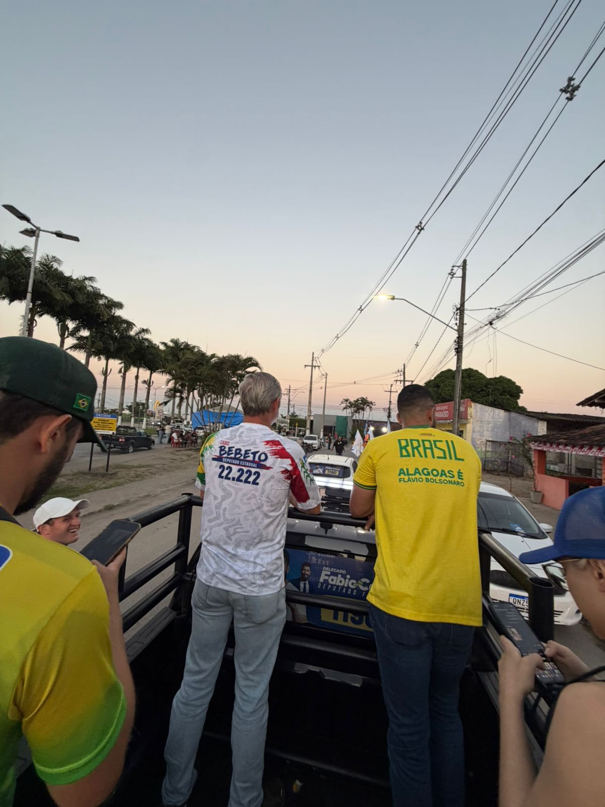 Cabo Bebeto e Fábio Costa mostram força da direita alagoana em agenda pelo interior