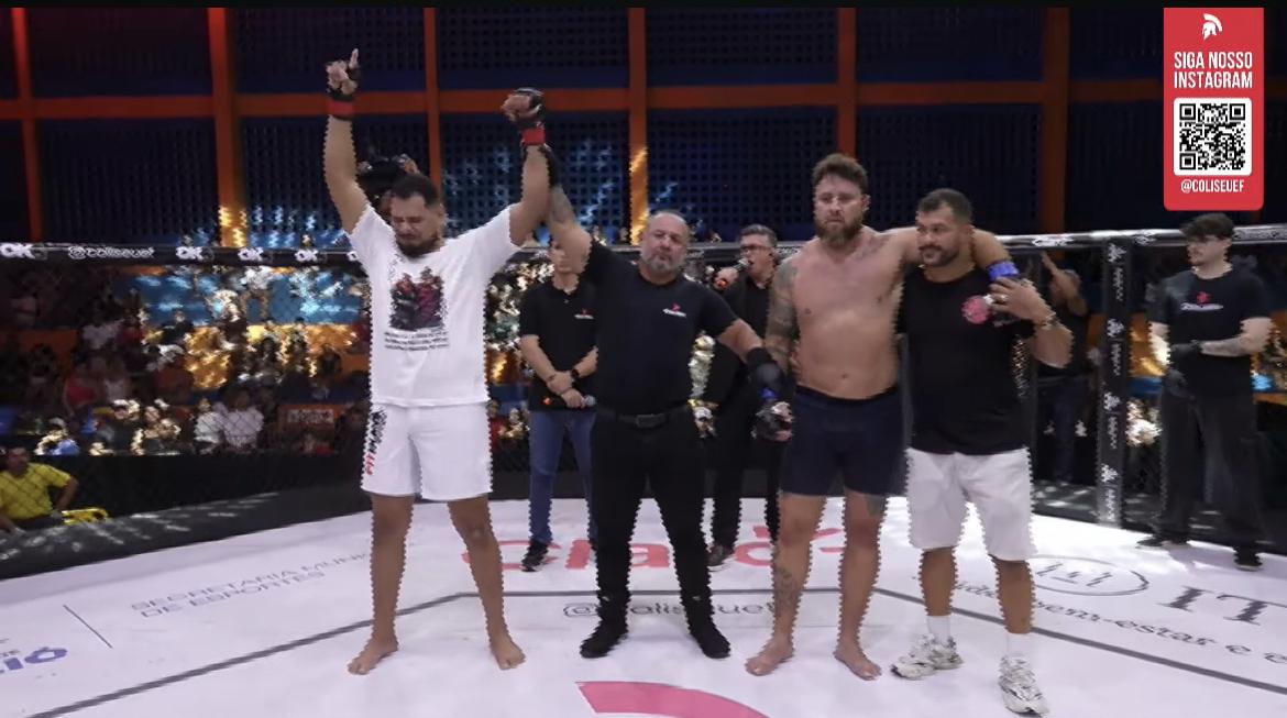 Coliseu: Fernando Filho vence Thiago Lambão em 12 segundos por nocaute técnico