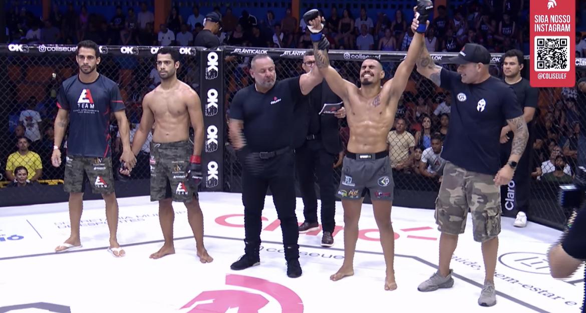 Daniel Burity vence por nocaute técnico e vence quinto combate do Coliseu na Comunidade