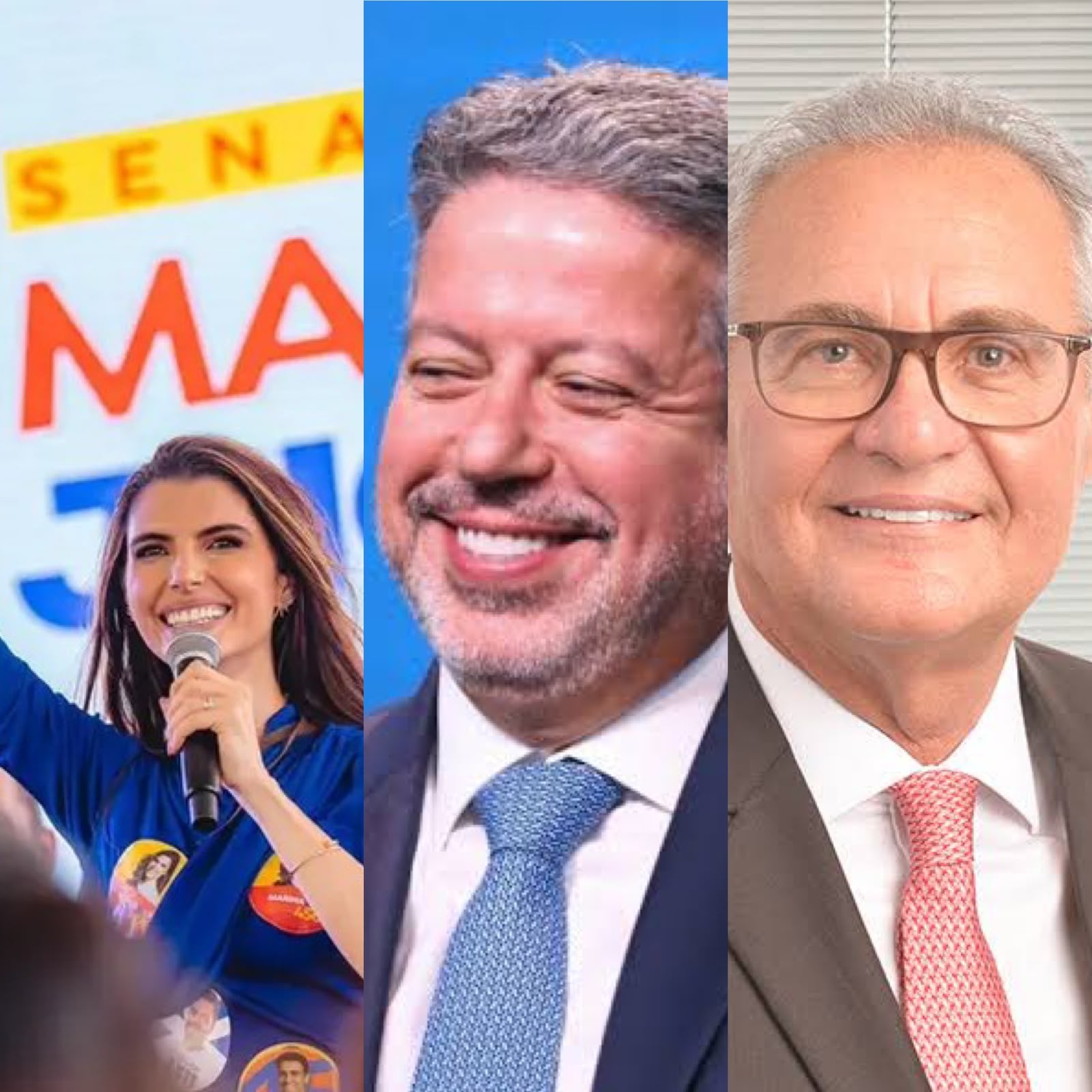 DataTrends aponta empate técnico triplo entre Marina JHC, Arthur Lira e Renan Calheiros
