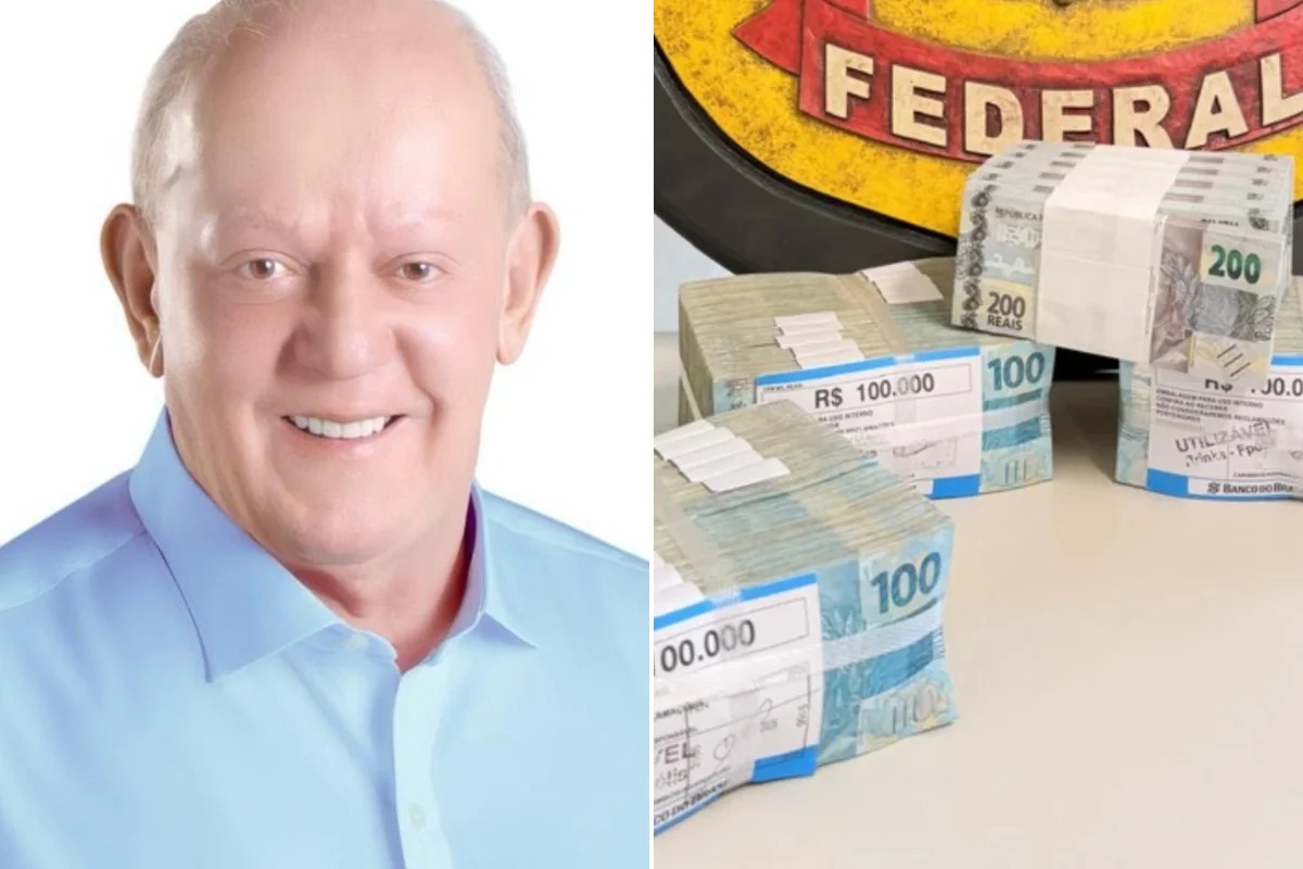 Flagrado com R$ 500 mil, deputado diz que apreensão é ilegal