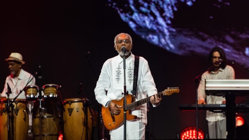 Gilberto Gil deixa tom de despedida no ar em show no Rock in Rio 2026