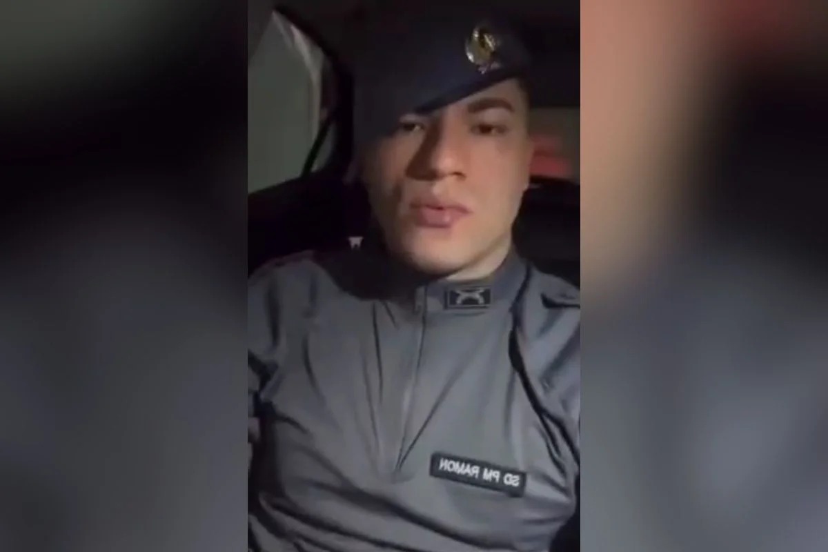 Homem que viralizou fingindo ser PM se desculpa: “Brincadeira de mau gosto”