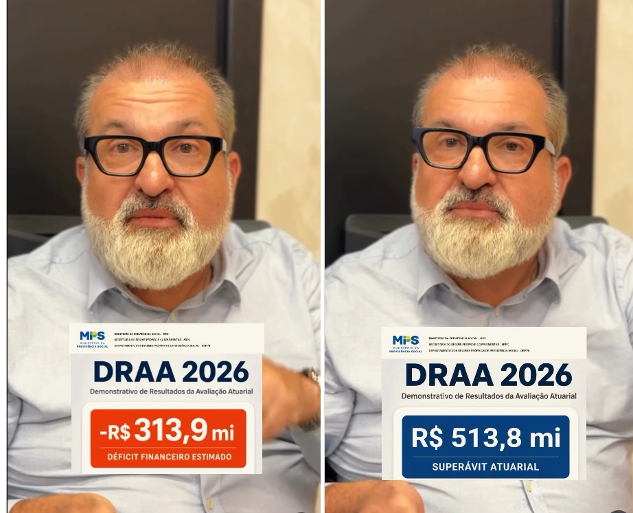 Ministro Santoro revela déficit de R$ 313,9 mi no Iprev de Maceió