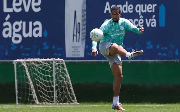 Paulinho volta a treinar no gramado, e liderança do Palmeiras analisa treinos de Abel