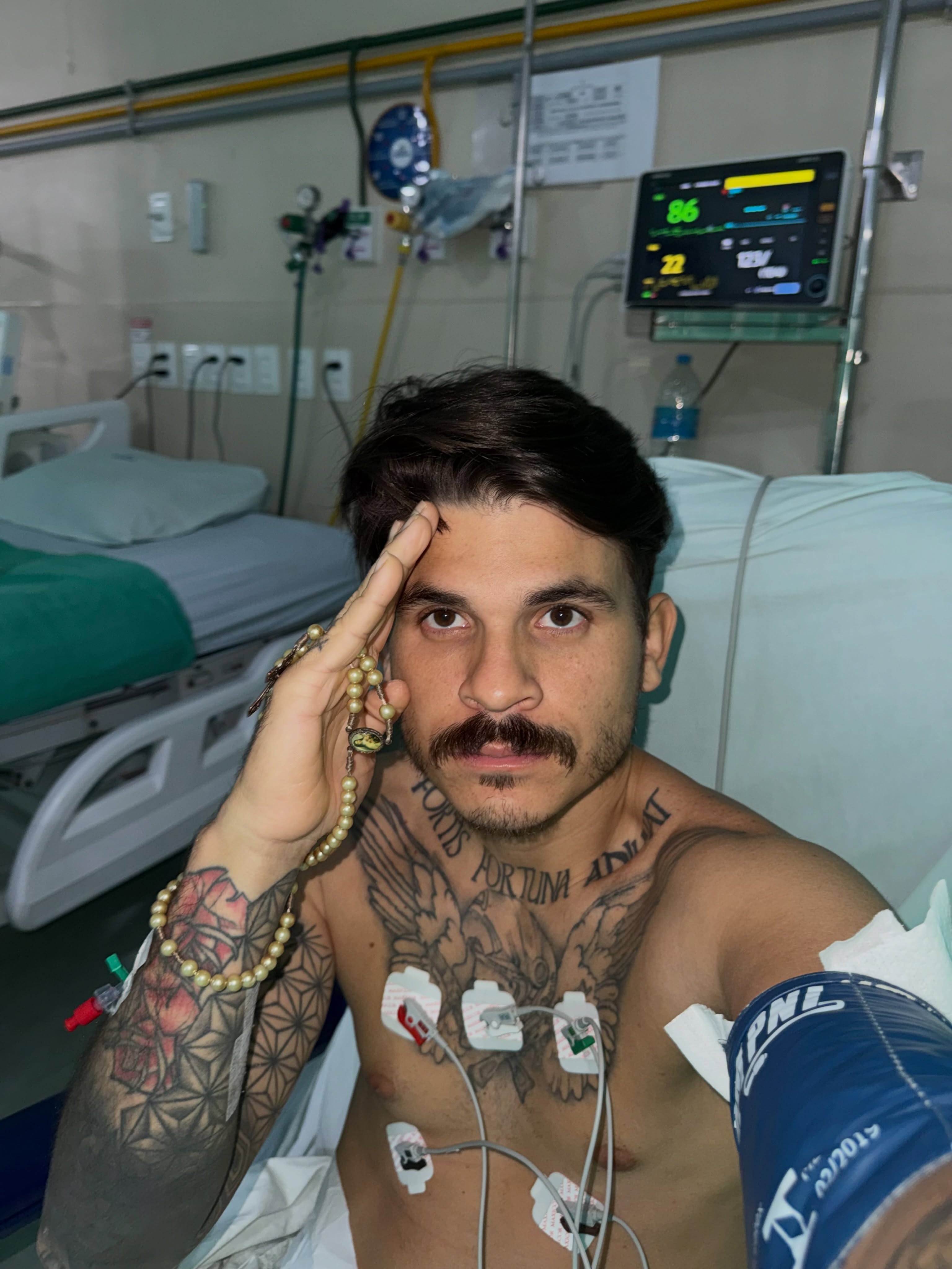 Baleado por colega, militar alagoano publica mensagem do hospital: “Não foi um inimigo, foi um semelhante”