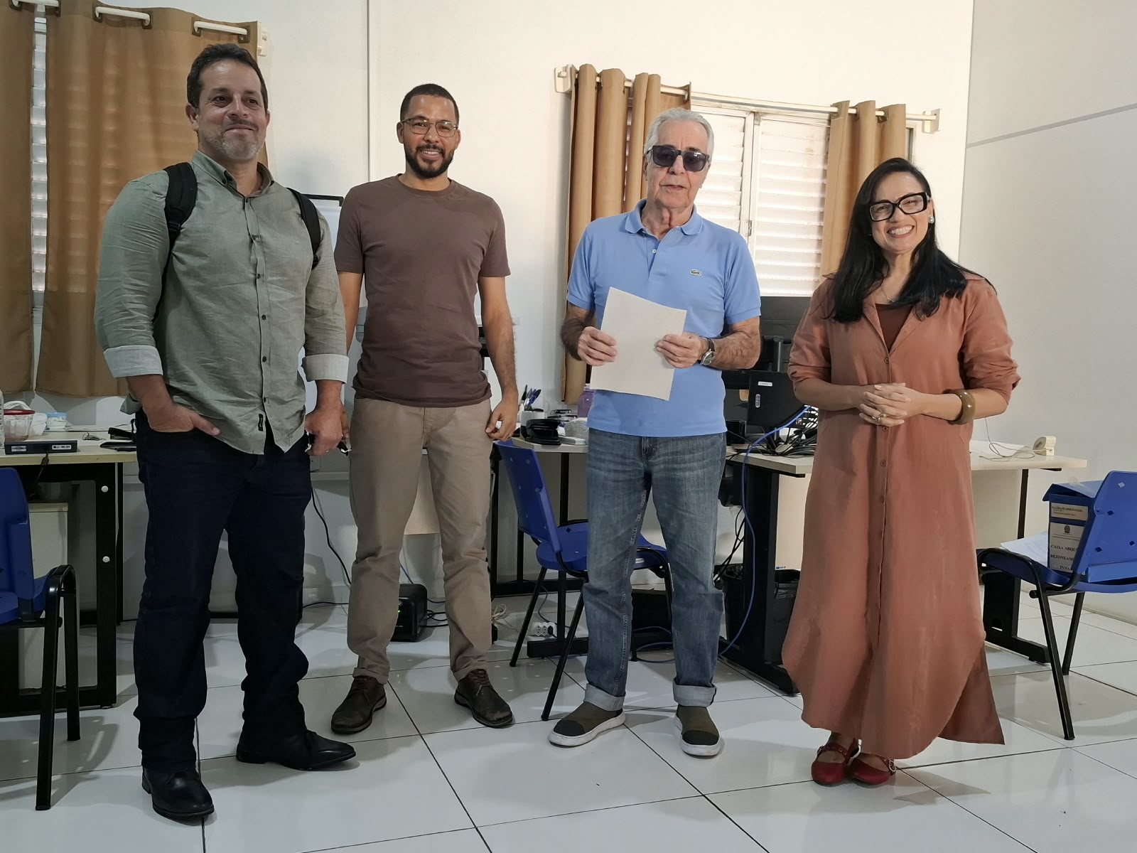 Presidente do TRE visita Zonas Eleitorais do interior e acompanha trabalho durante plantão eleitoral