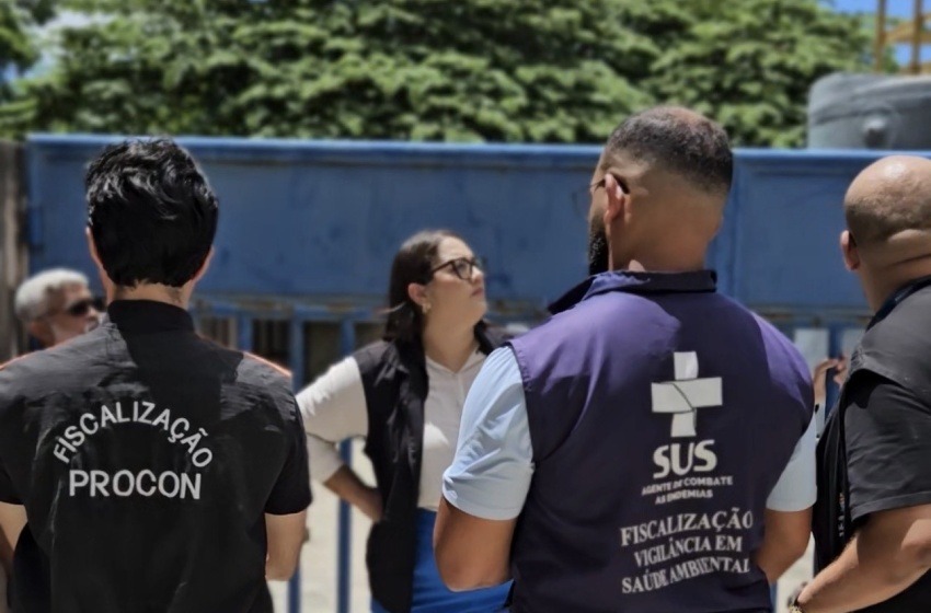 Procon fiscaliza fornecimento de água em conjuntos residenciais da Santa Amélia