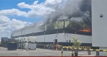 Restaurante e área da Ambev são atingidos por incêndios