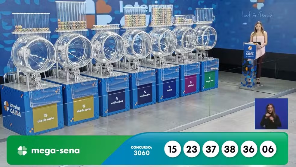 Resultado Mega-Sena 3060: veja os números sorteados