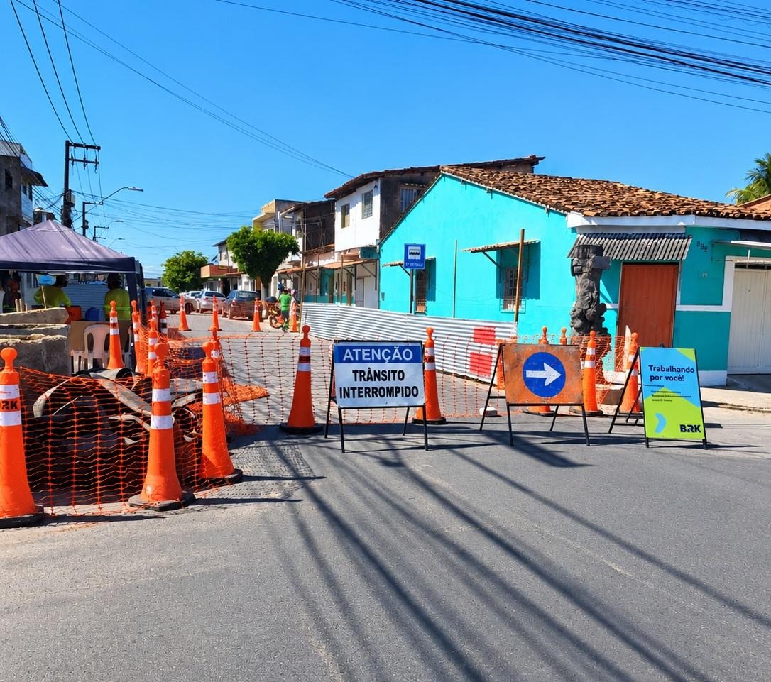 Rua Cabo Reis será interditada para obra emergencial de esgoto na Ponta Grossa