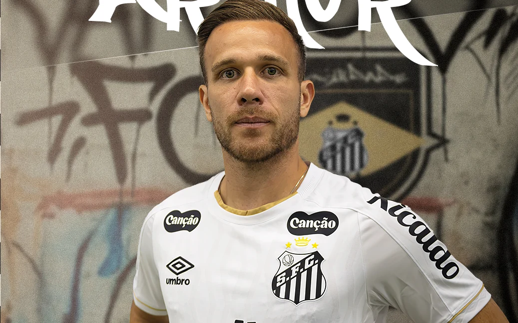 Santos anuncia Arthur como novo reforço até o fim da temporada