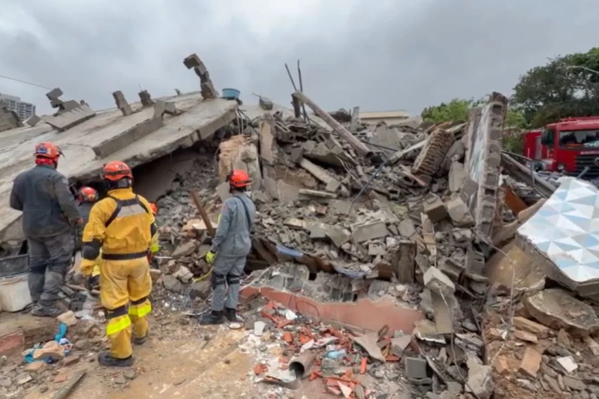 Sócio de construtora é preso após desabamento que deixou 6 mortos