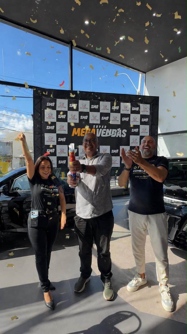 Super megavendas Gac STA motors é sucesso e marca um novo momento da marca em alagoas, rio grande do norte e paraíba