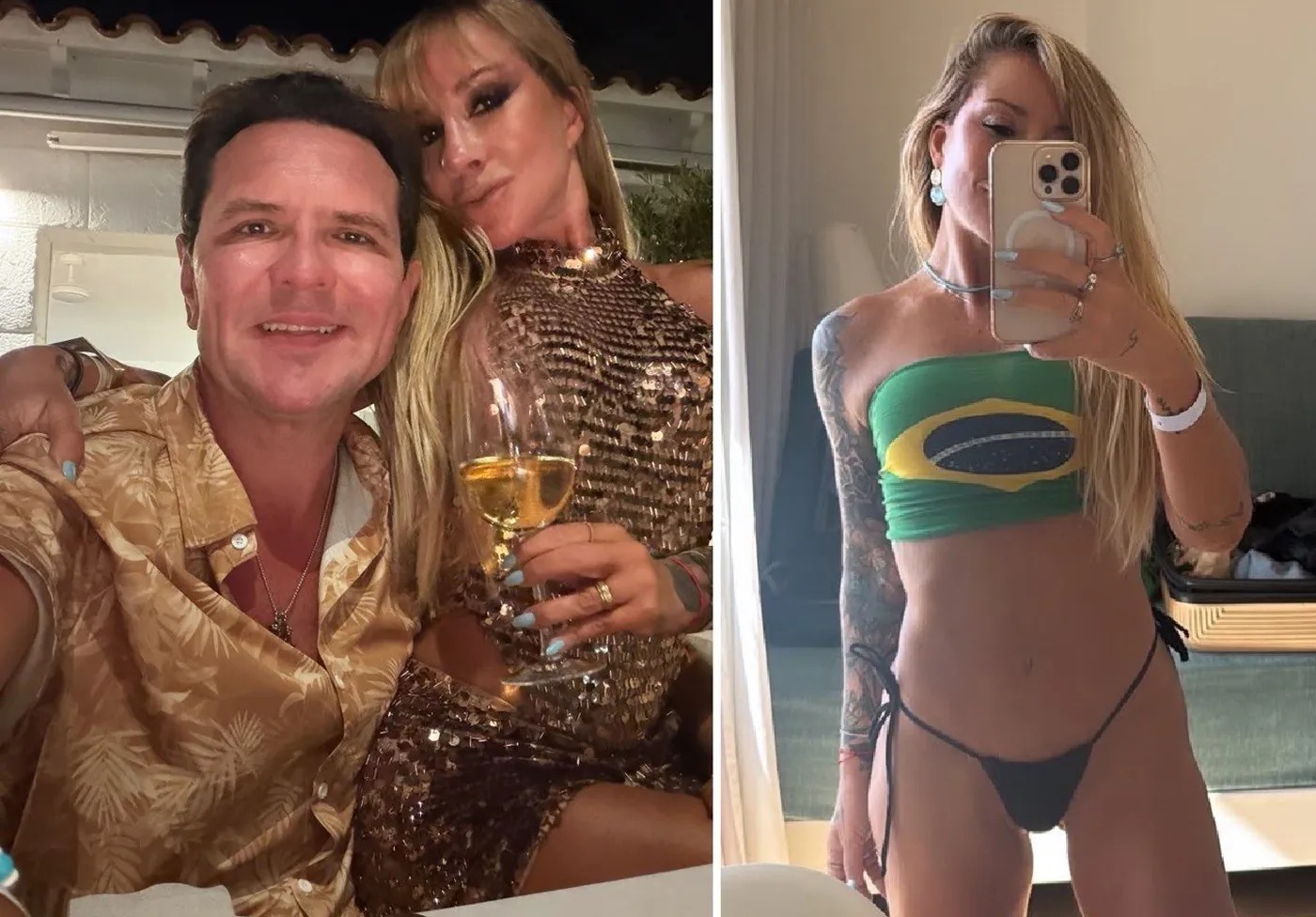 Vivi Fernandez celebra 49 anos com festa surpresa na Espanha