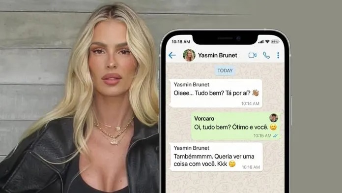 Yasmin Brunet teve festa de aniversário bancada por Vorcaro