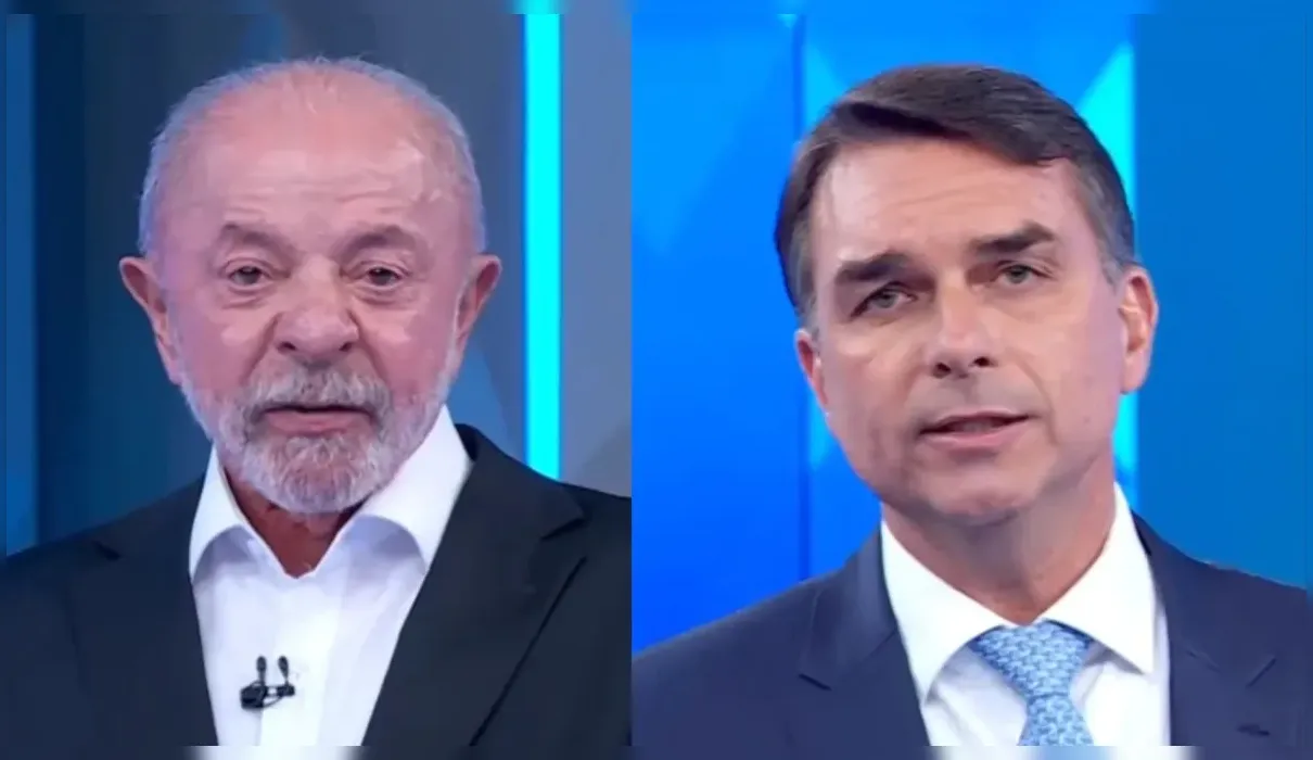 Lula e Flávio Bolsonaro trocam ataques no debate da Globo; veja como foi