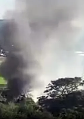 Avião da PM que caiu no Vale do Aço decolou da Pampulha, em BH
