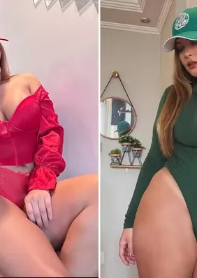 Geisy Arruda sensualiza com looks de Flamengo e Palmeiras em dia de clássico: 'Quem dorme líder hoje?'