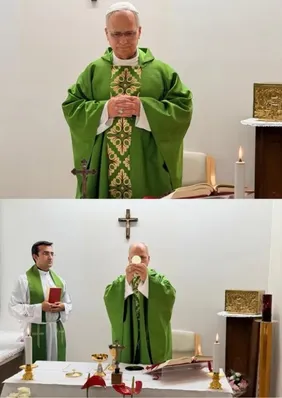 Vaticano divulga primeiras imagens do papa desde a cirurgia