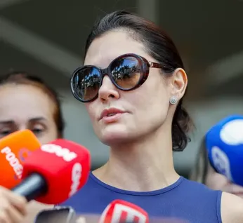 Michelle grava apoio a Deltan após TSE barrar candidatura