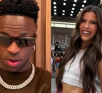 Quem é a mulher flagrada com Vini Jr. após término com Virginia
