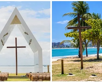 Veja como ficou a Capelinha de Jaraguá após desabamento causado por ventos fortes