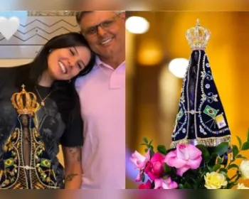 Devota, Ana Castela faz homenagem à Nossa Senhora Aparecida: "No coração"