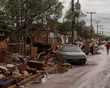Inmet alerta para grande perigo de tempestade no Sul do país
