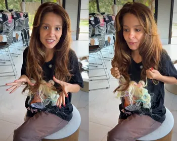 Maiara explica por que evita usar o cabelo natural: “Eu tava sem cabelo”