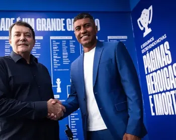 Paulinho é apresentado pelo Cruzeiro e revela expectativas para novo desafio