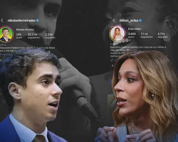 Política dos cliques: Nikolas e Érika Hilton superam 1 milhão de pageviews