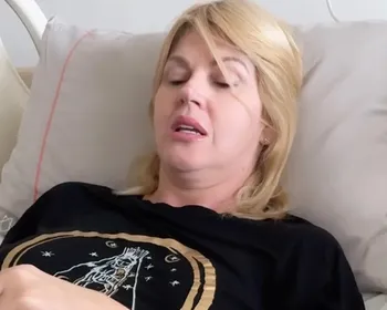 Val Marchiori desabafa após fazer cirurgia para retirar massa do intestino