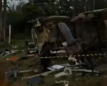 Van roubada com material radioativo é achada destruída em SP, mas sem carga