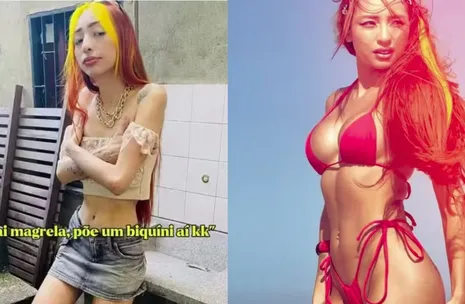 Ruivinha de Marte exibe shape após ganhar 20 kg: "Sextou?"
