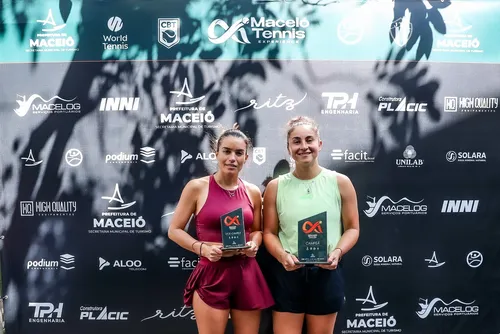 
				Bárbara Gatica vence simples e duplas, brilha e domina o W15 no Maceió Tennis Experience
			
			