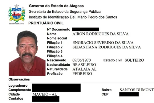 
				Homem encontrado decapitado em rio de Barra de Santo Antônio é identificado
			
			