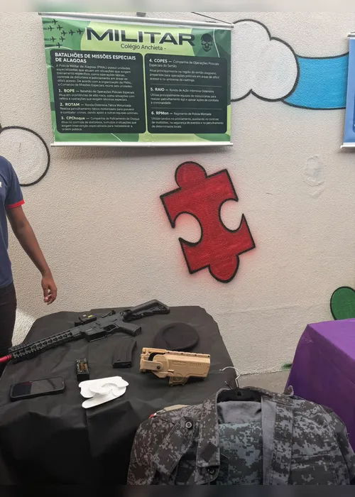 
				Feira em escola de Maceió incentiva alunos a escolherem uma profissão
			
			