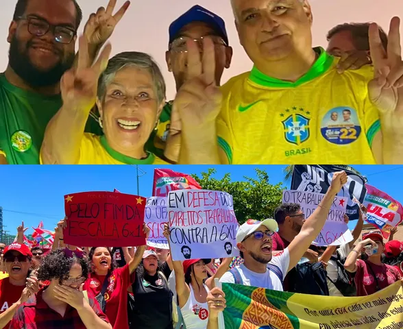 Campanhas de Lula e Flávio Bolsonaro ocupam ruas de Alagoas no fim de semana