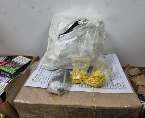 Drogas são apreendidas em encomendas enviadas pelos Correios