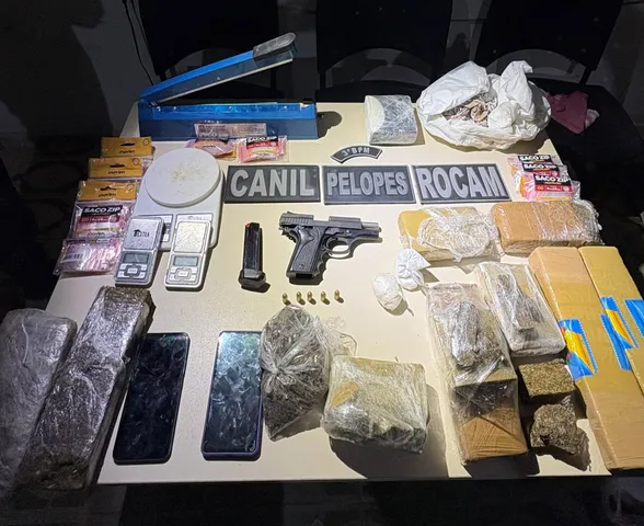 Operação prende casal e apreende mais de 7 kg de drogas em Arapiraca