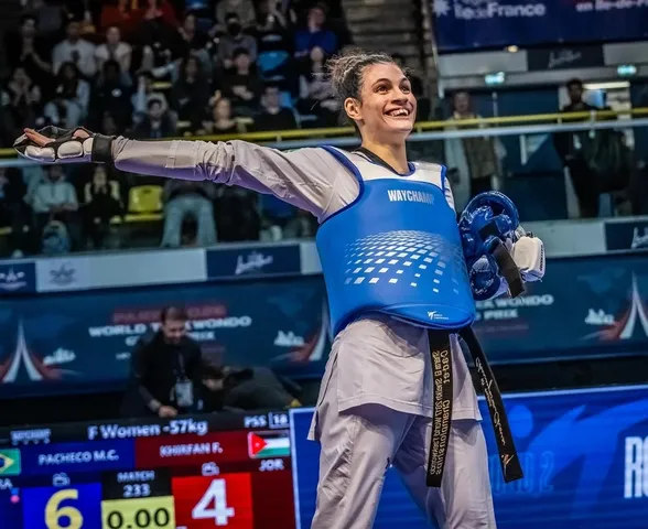 Taekwondo: Maria Clara Pacheco é campeã do Grand Prix de Paris