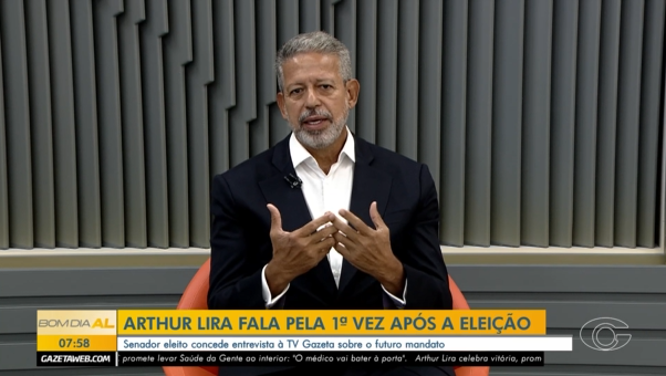 Arthur Lira diz que chega ao Senado com responsabilidade e aponta saúde e segurança como prioridades