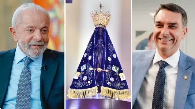 Basílica de Aparecida vira vitrine eleitoral na disputa pelo voto católico